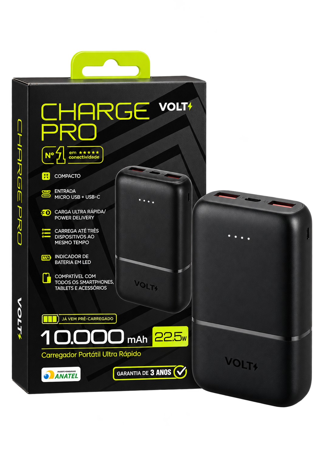 Charge Pro Volt — embalagem